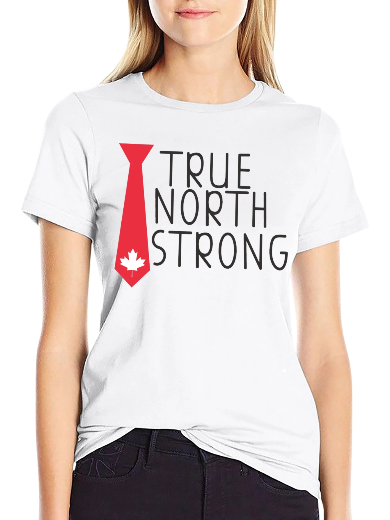 True North Strong Black Graphic Tee