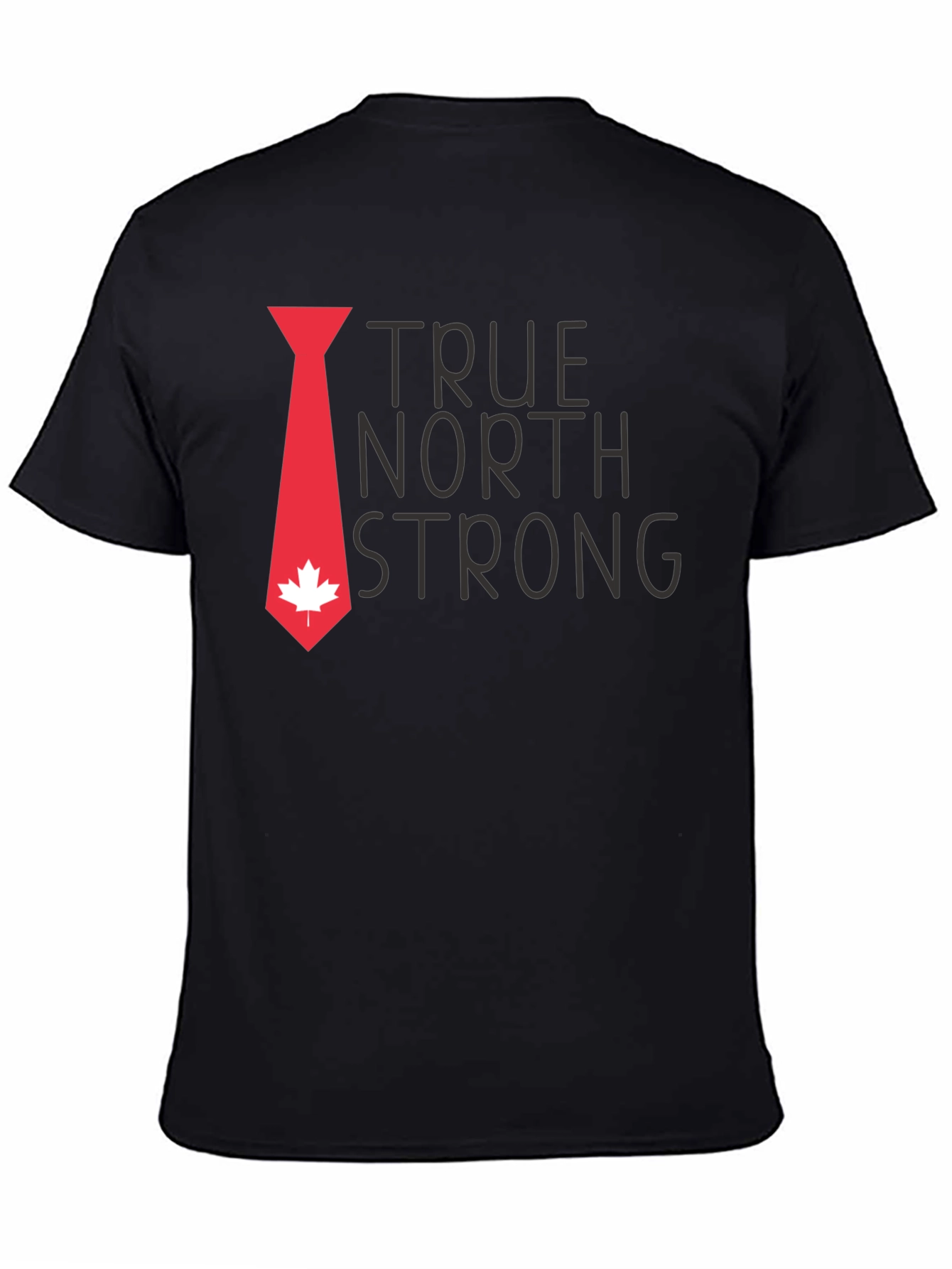 True North Strong Black Graphic Tee