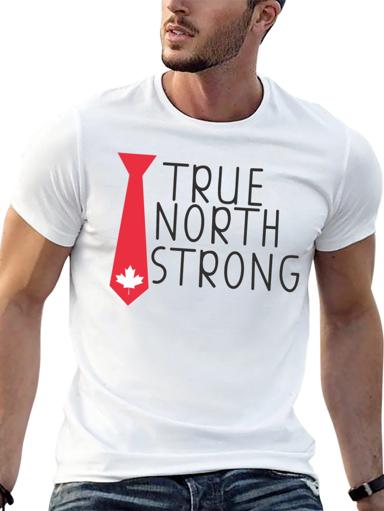 True North Strong Black Graphic Tee