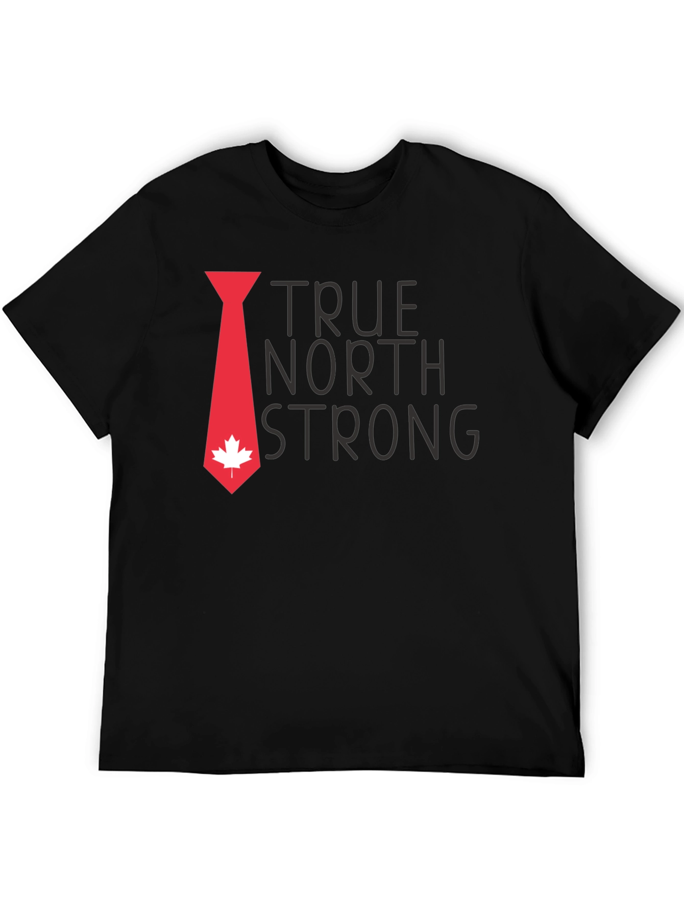 True North Strong Black Graphic Tee