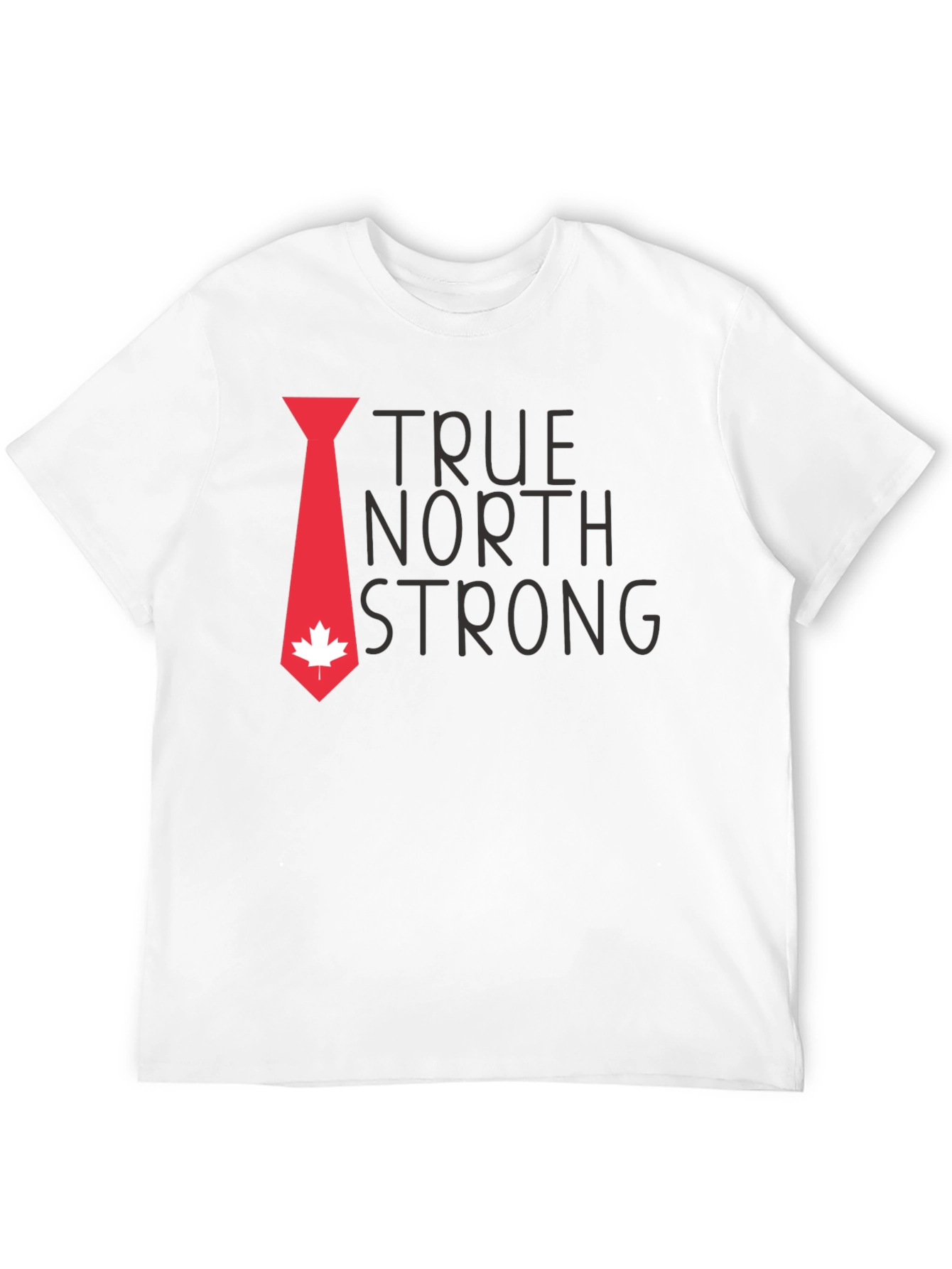 True North Strong Black Graphic Tee