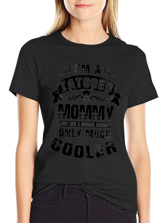 Tattooed Mommy T-Shirt - Cool Mom Tee
