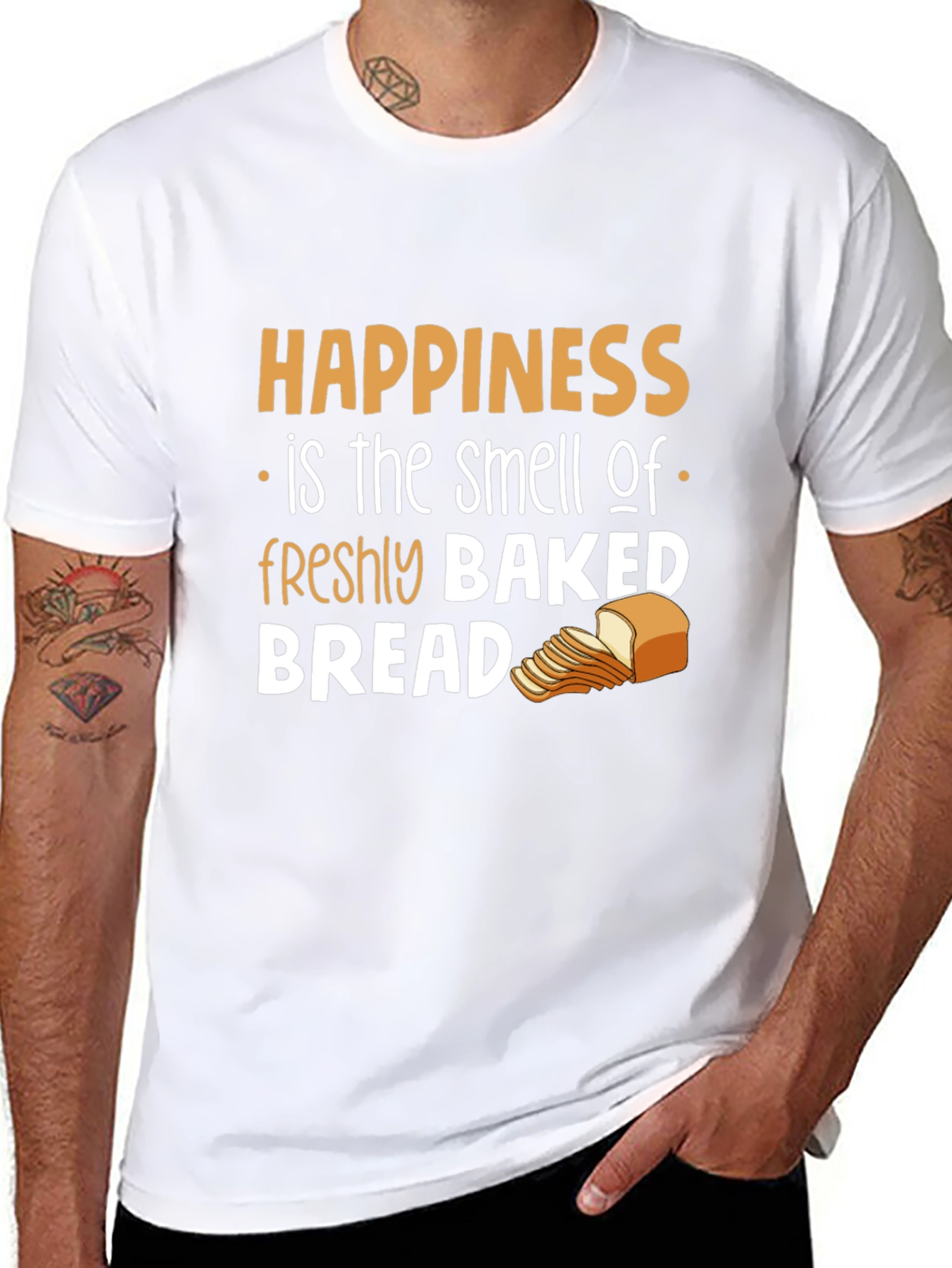 Happiness is Freshly Baked Bread T-Shirt