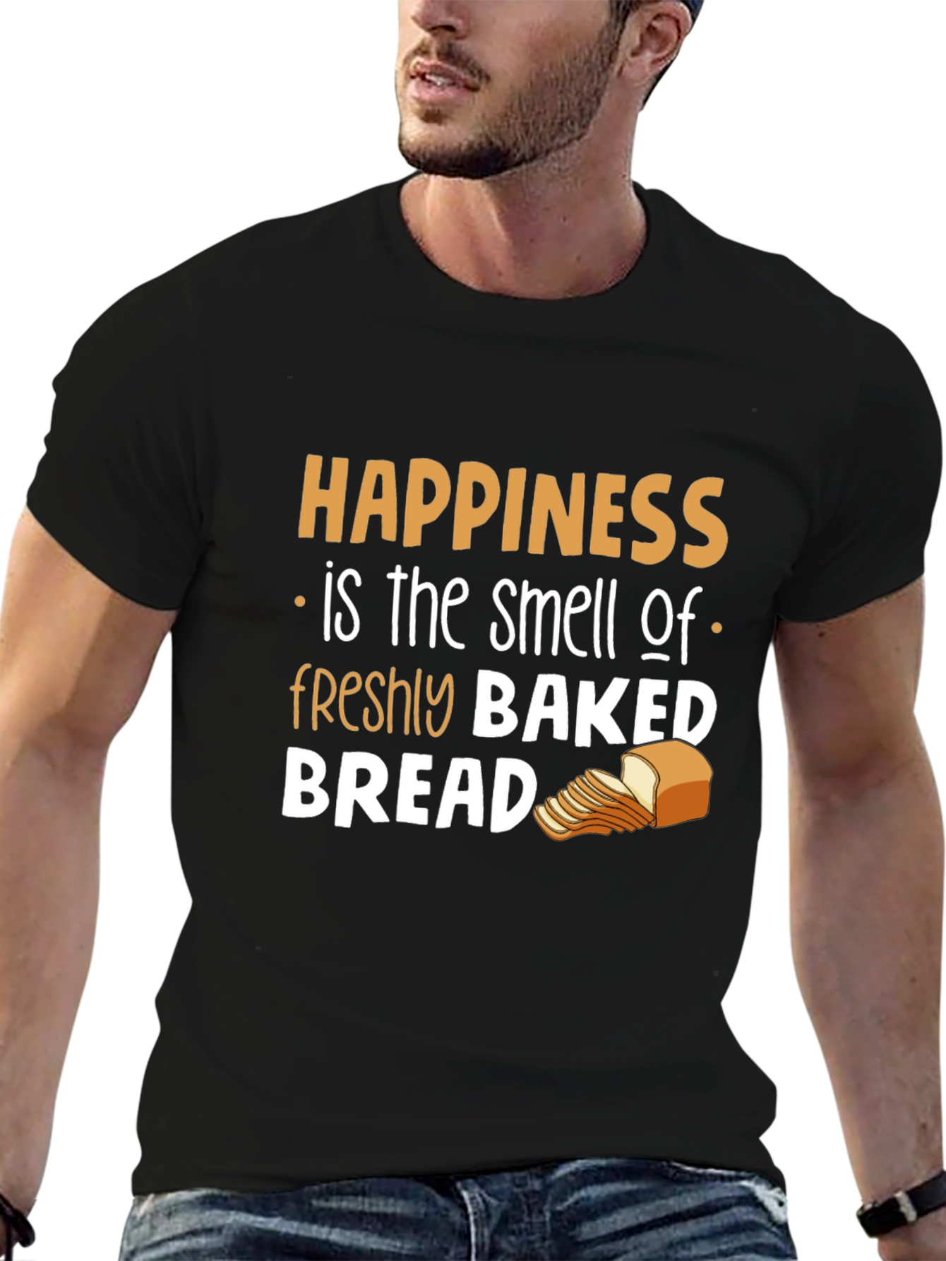 Happiness is Freshly Baked Bread T-Shirt