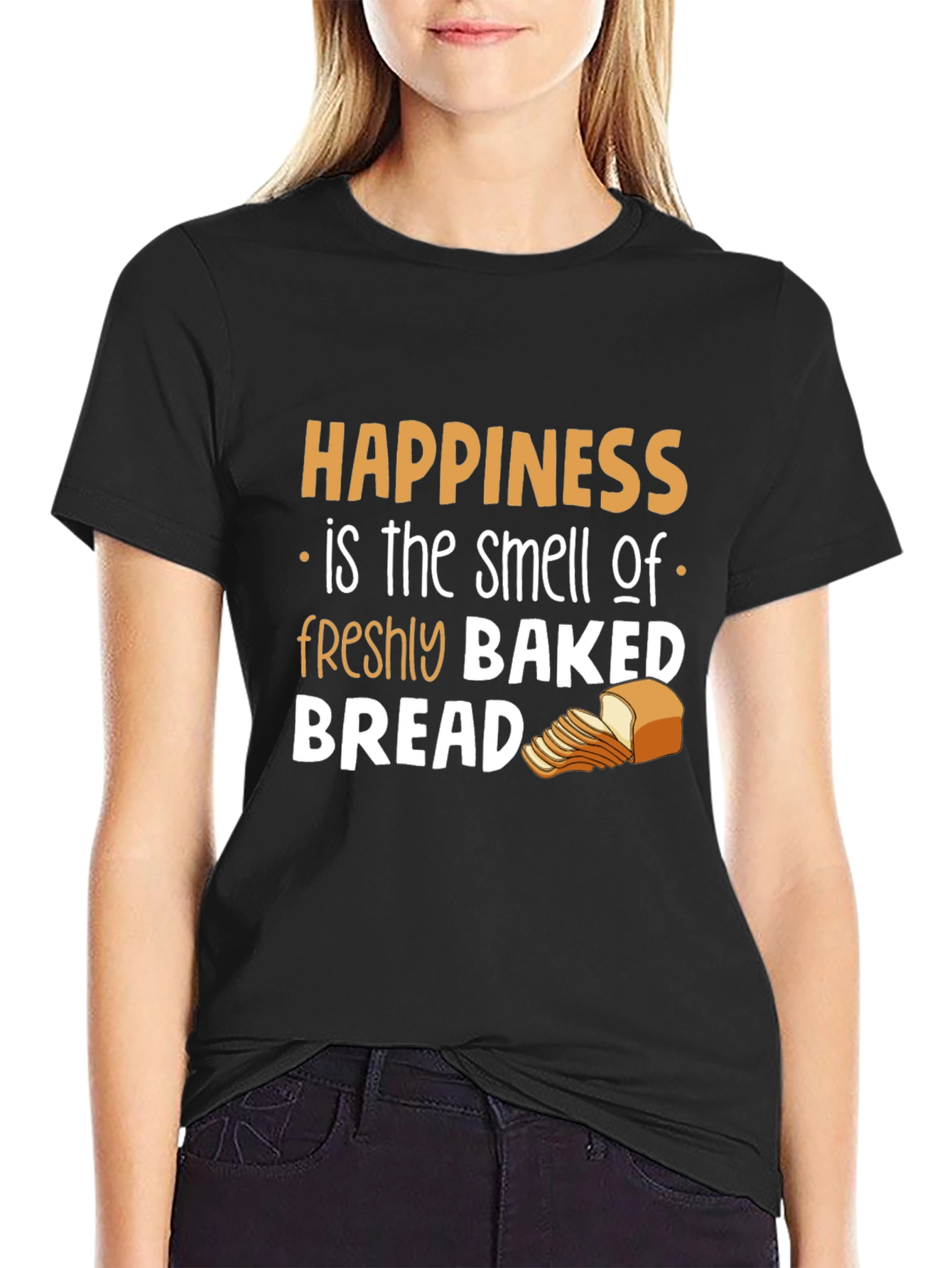 Happiness is Freshly Baked Bread T-Shirt