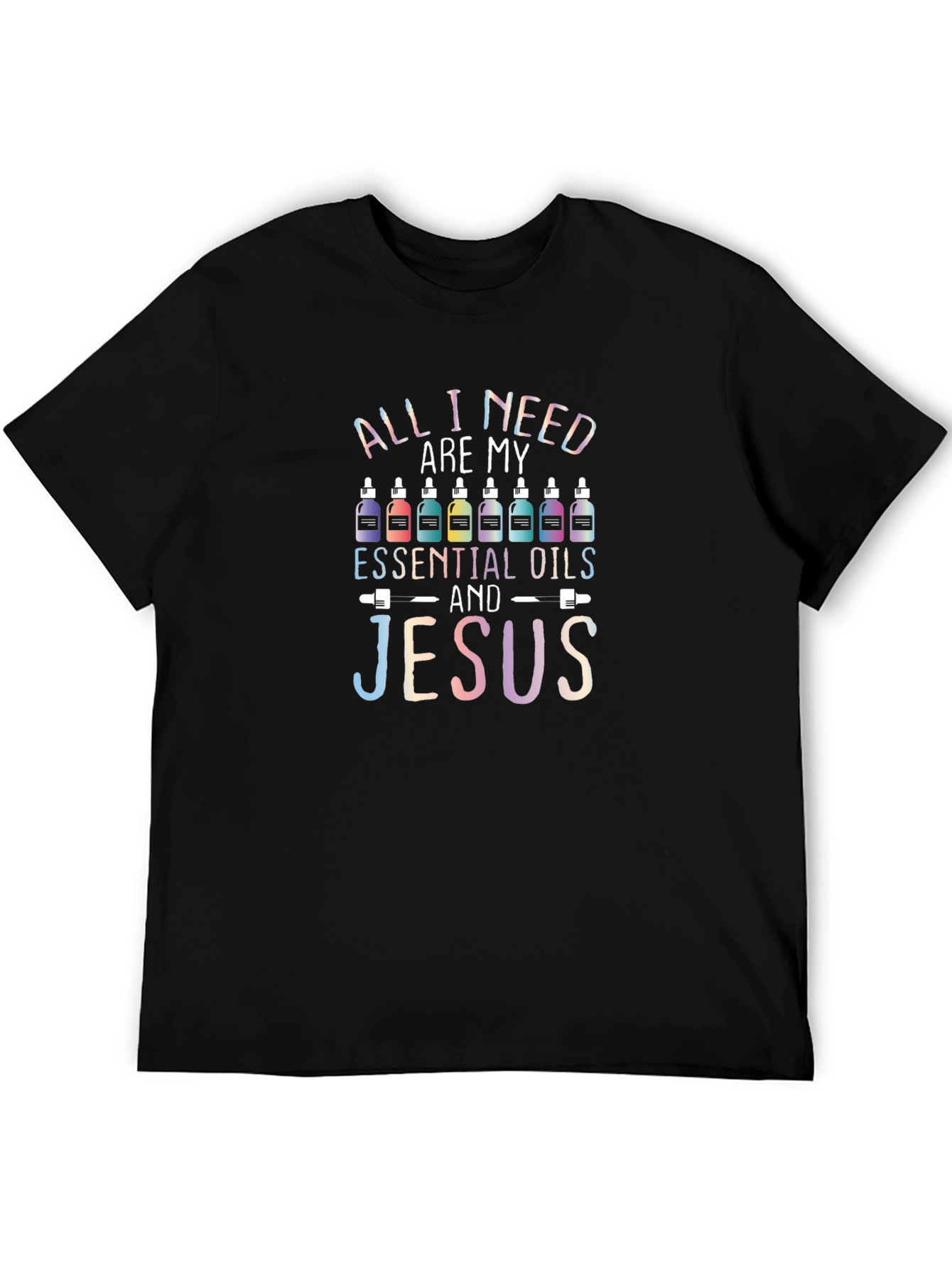 Essential Oils & Jesus Graphic Tee