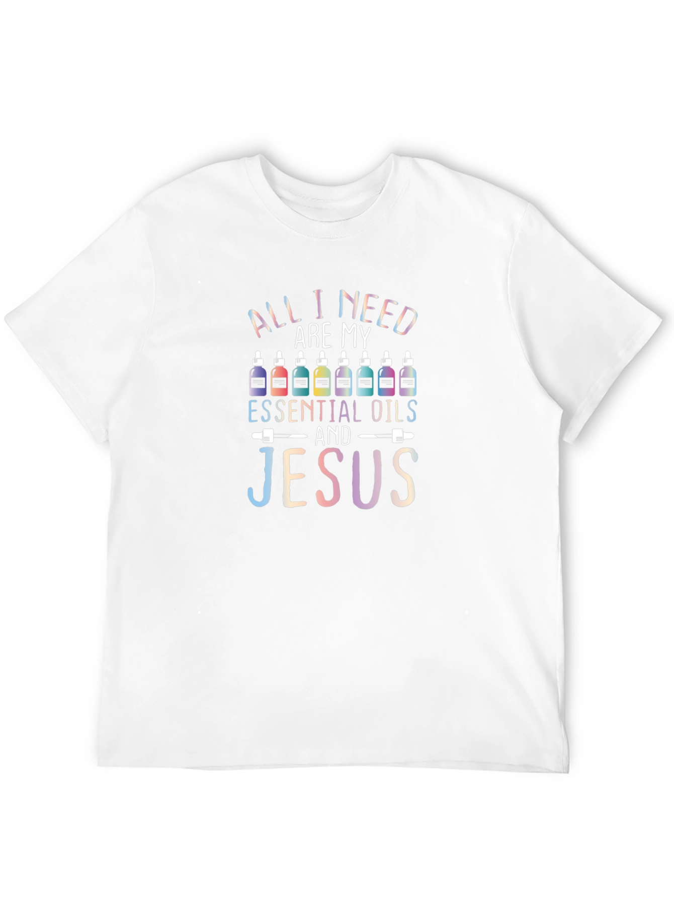 Essential Oils & Jesus Graphic Tee