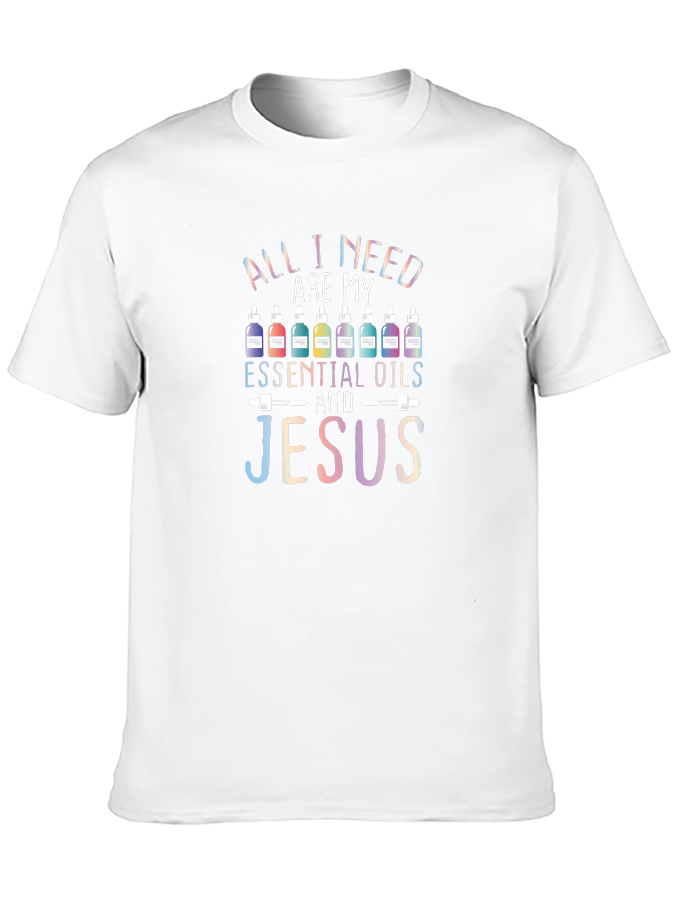 Essential Oils & Jesus Graphic Tee
