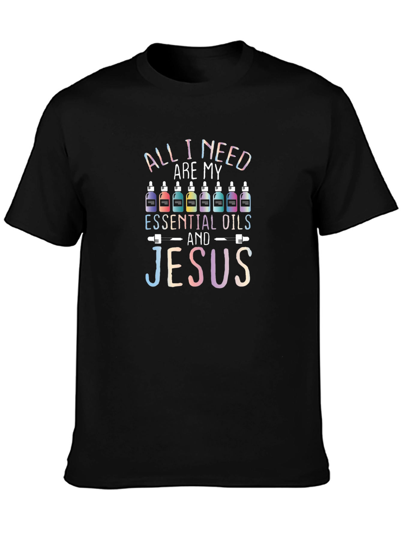 Essential Oils & Jesus Graphic Tee