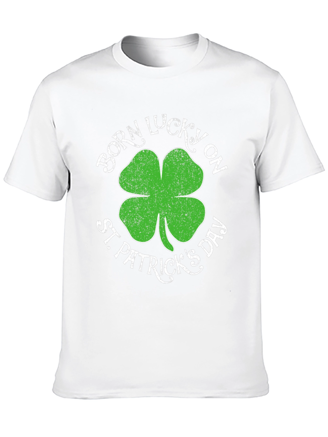 Born Lucky on St. Patricks Day T-Shirt