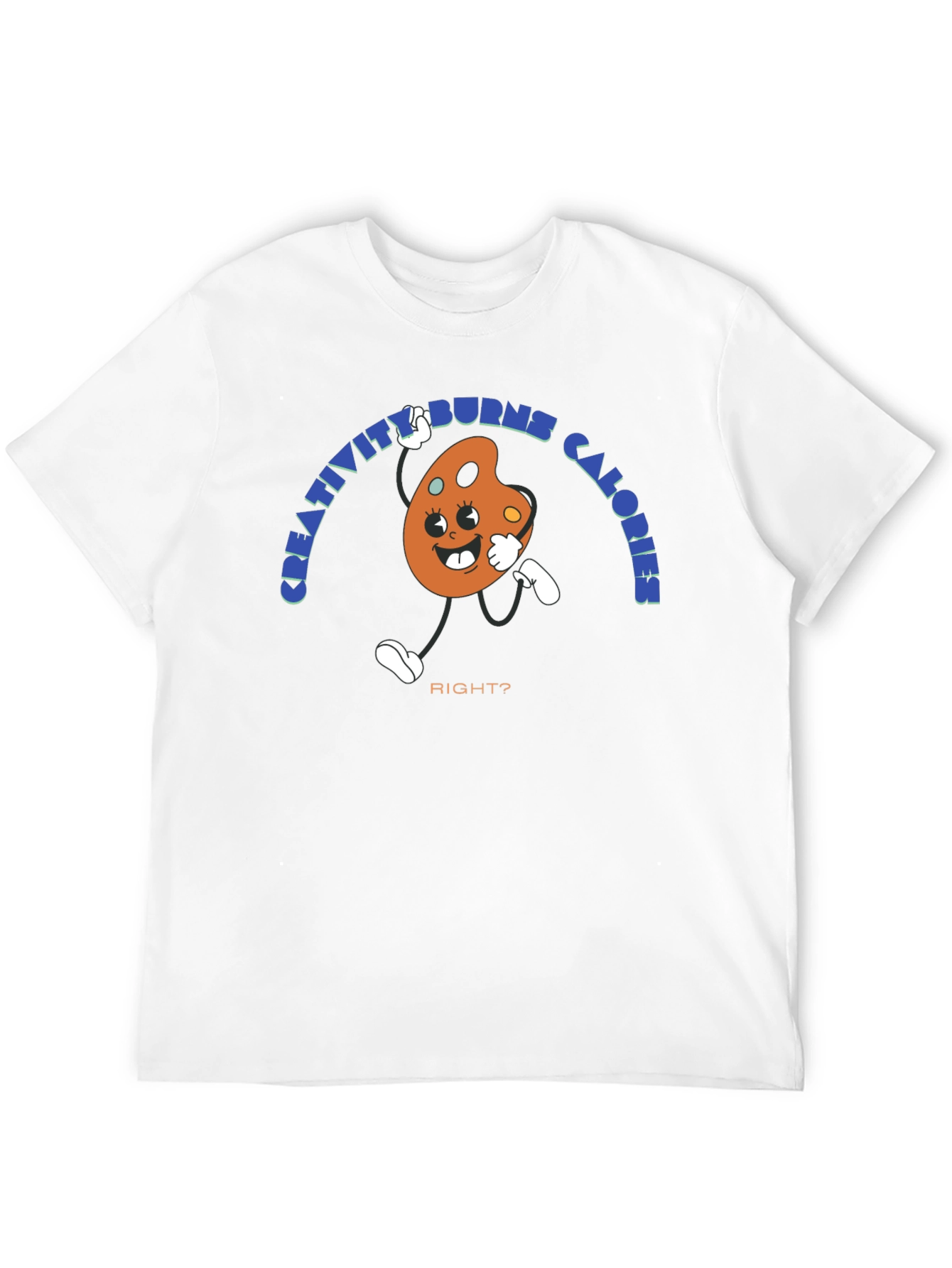 Creative Calories Graphic Tee - Black
