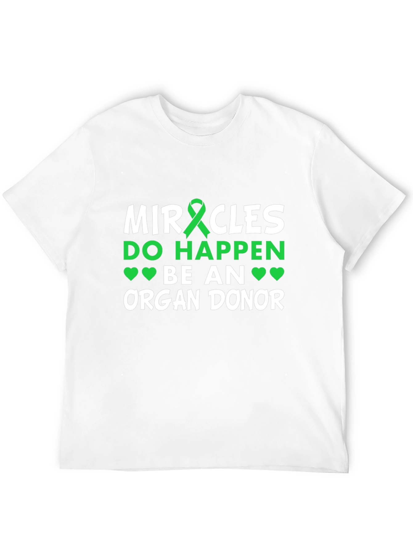 Organ Donor Awareness Black T-Shirt