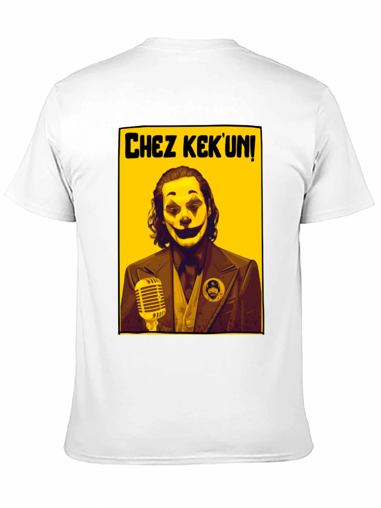 Chez KekUn Joker Graphic Tee - Black