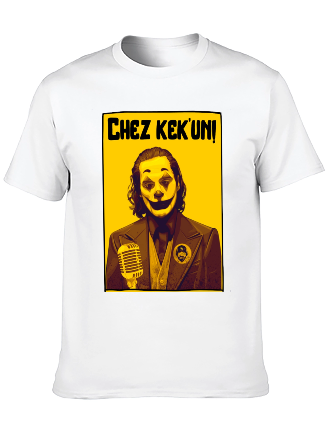 Chez KekUn Joker Graphic Tee - Black