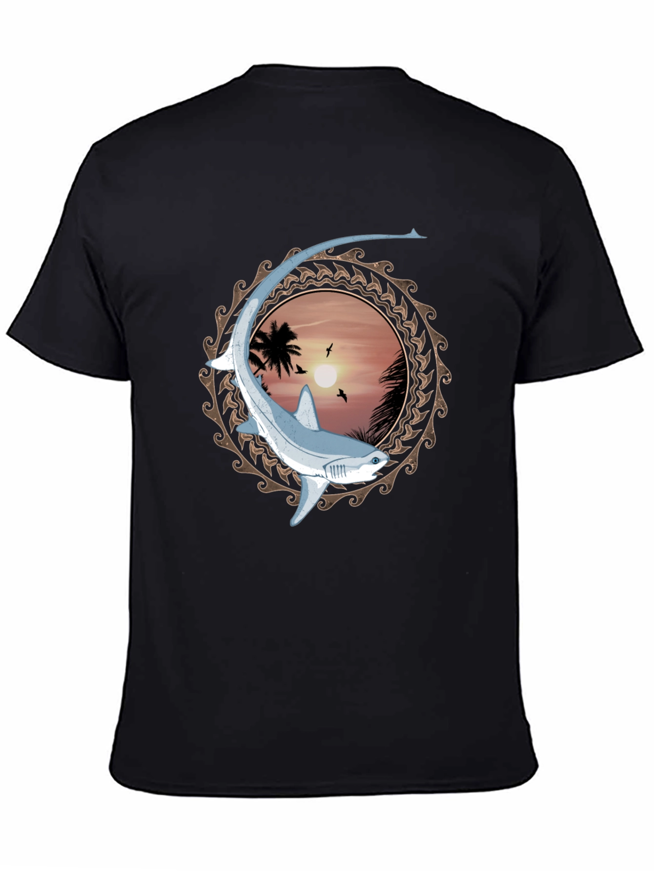 Shark Sunset T-Shirt