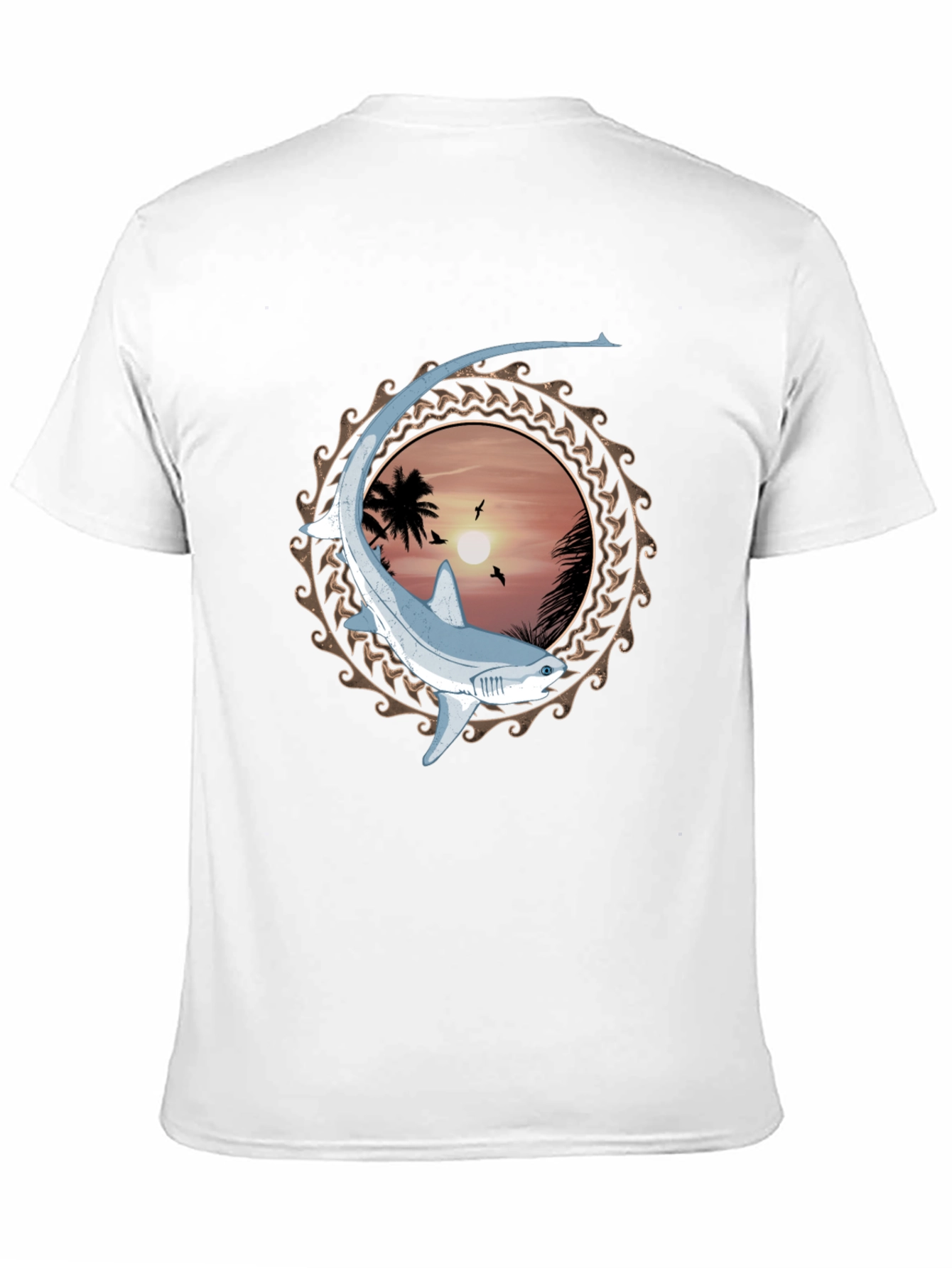 Shark Sunset T-Shirt