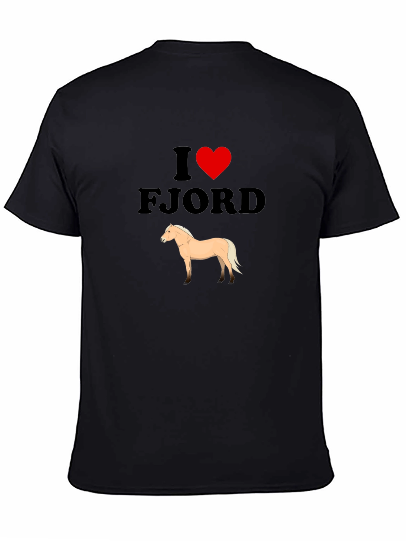 I Love Fjord Horse T-Shirt