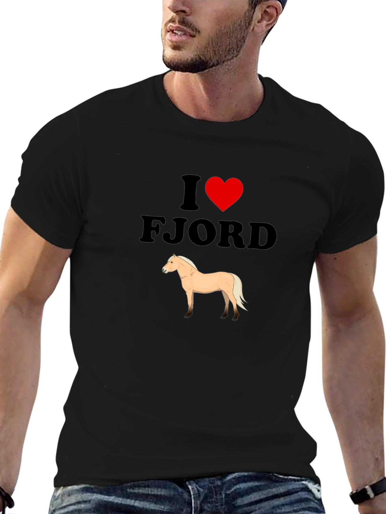 I Love Fjord Horse T-Shirt