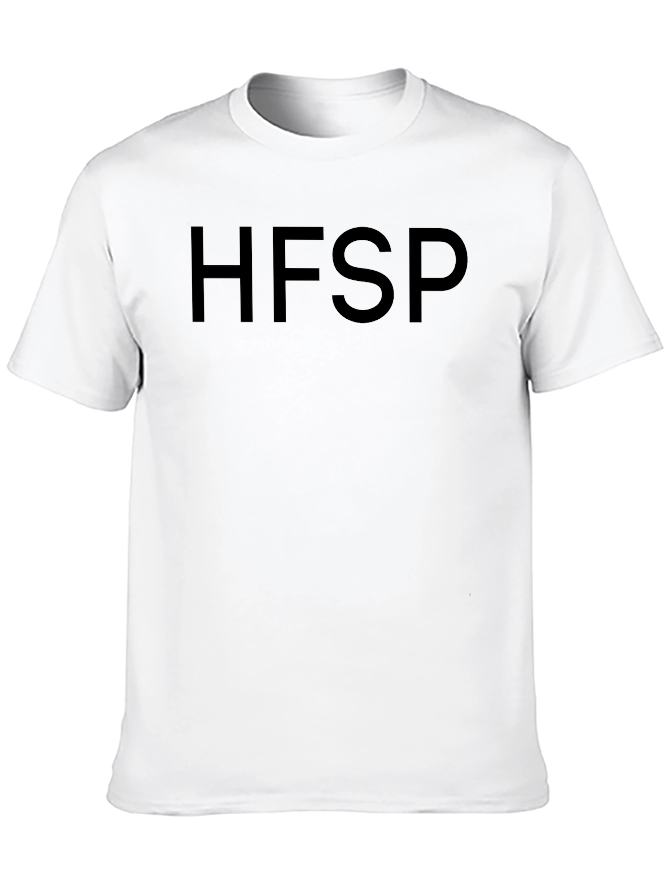 HFSP Bold Black T-Shirt - Casual Style