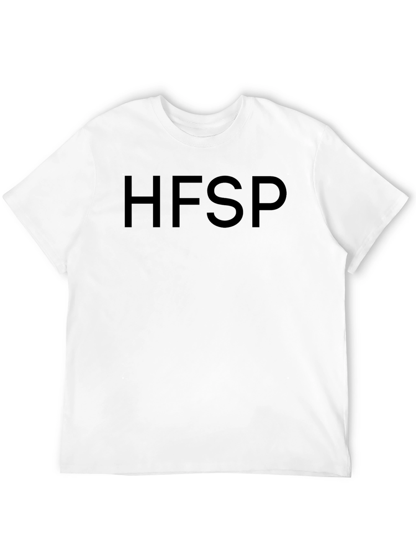 HFSP Bold Black T-Shirt - Casual Style