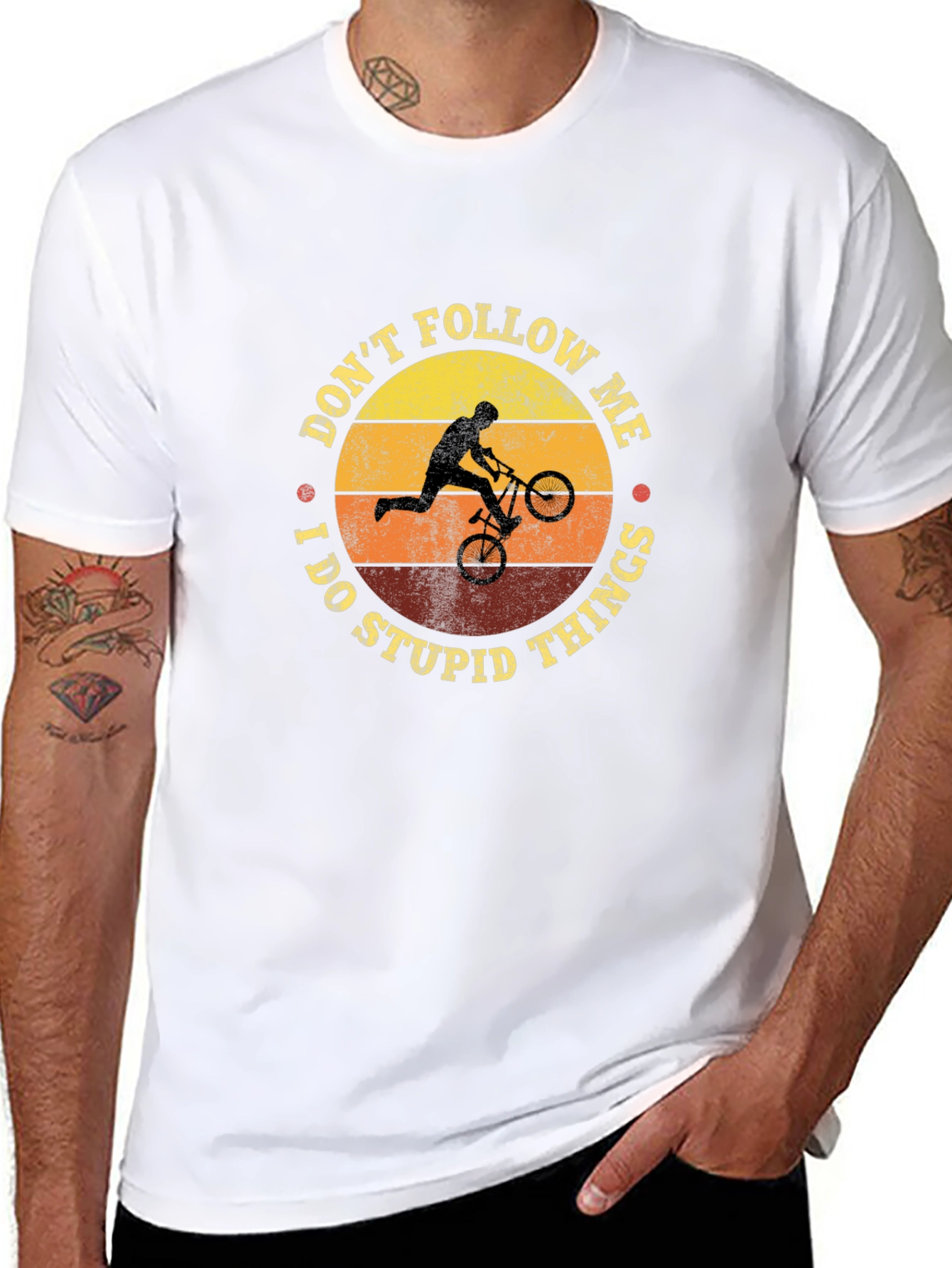 Dont Follow Me Funny Biker T-Shirt