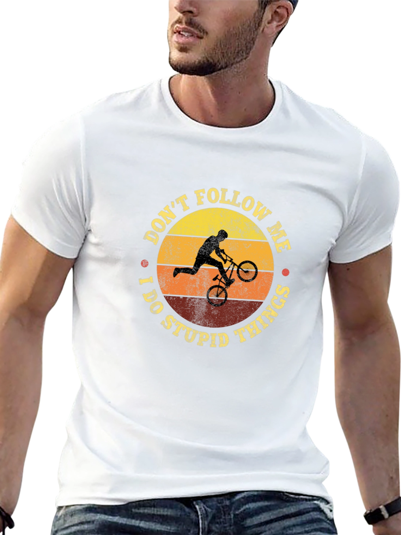 Dont Follow Me Funny Biker T-Shirt
