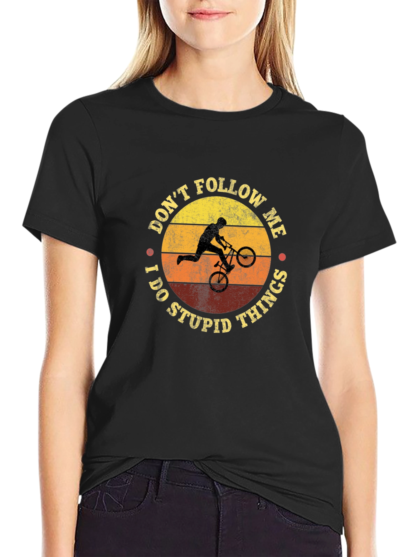 Dont Follow Me Funny Biker T-Shirt