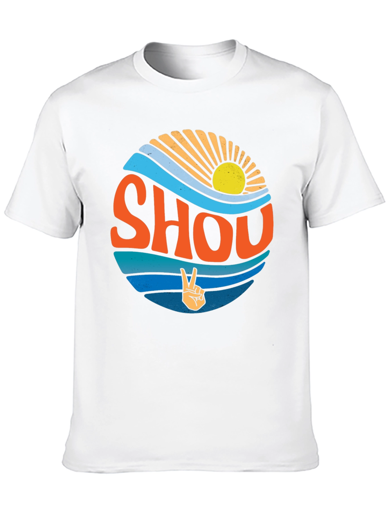 Retro Shou T-Shirt - Black Graphic Tee
