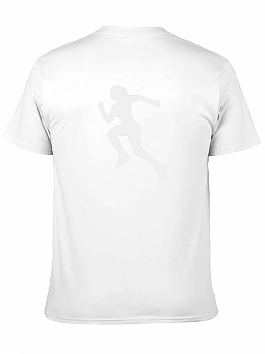 Runner Silhouette Black T-Shirt