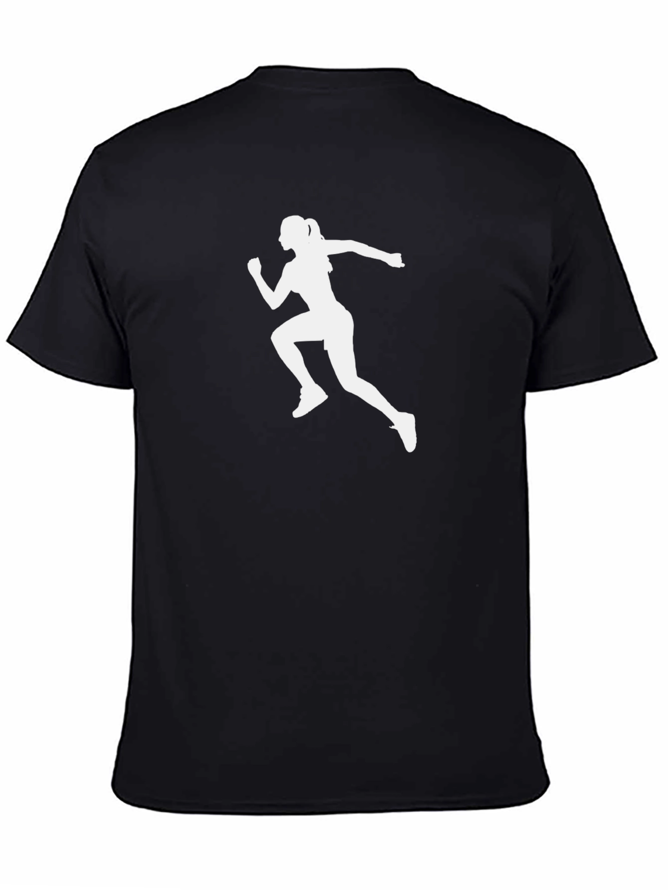 Runner Silhouette Black T-Shirt