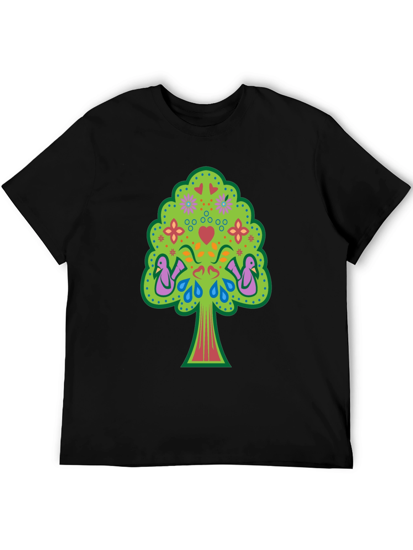 Whimsical Tree of Life Graphic Tee