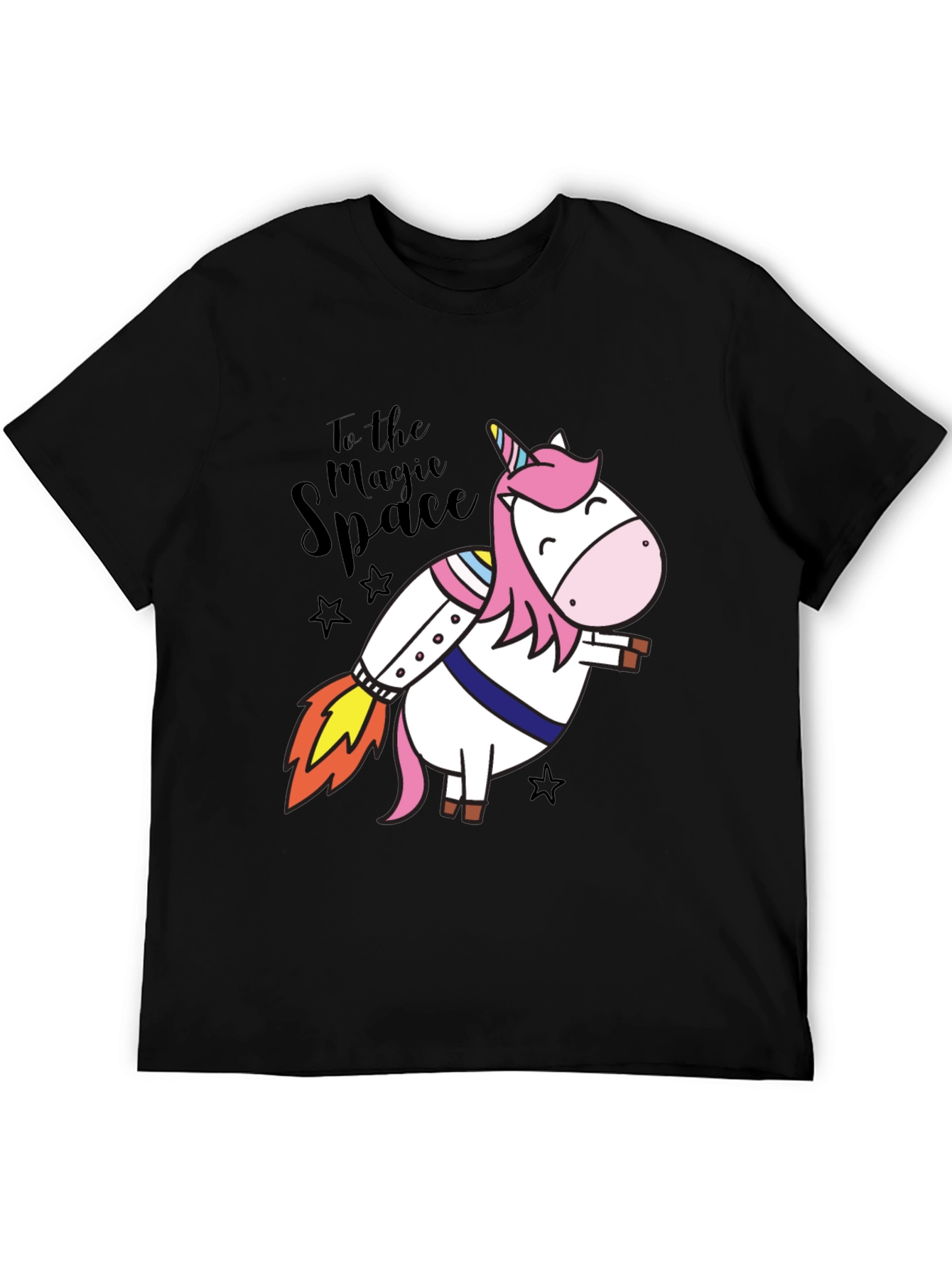 Magic Space Unicorn Rocket T-Shirt