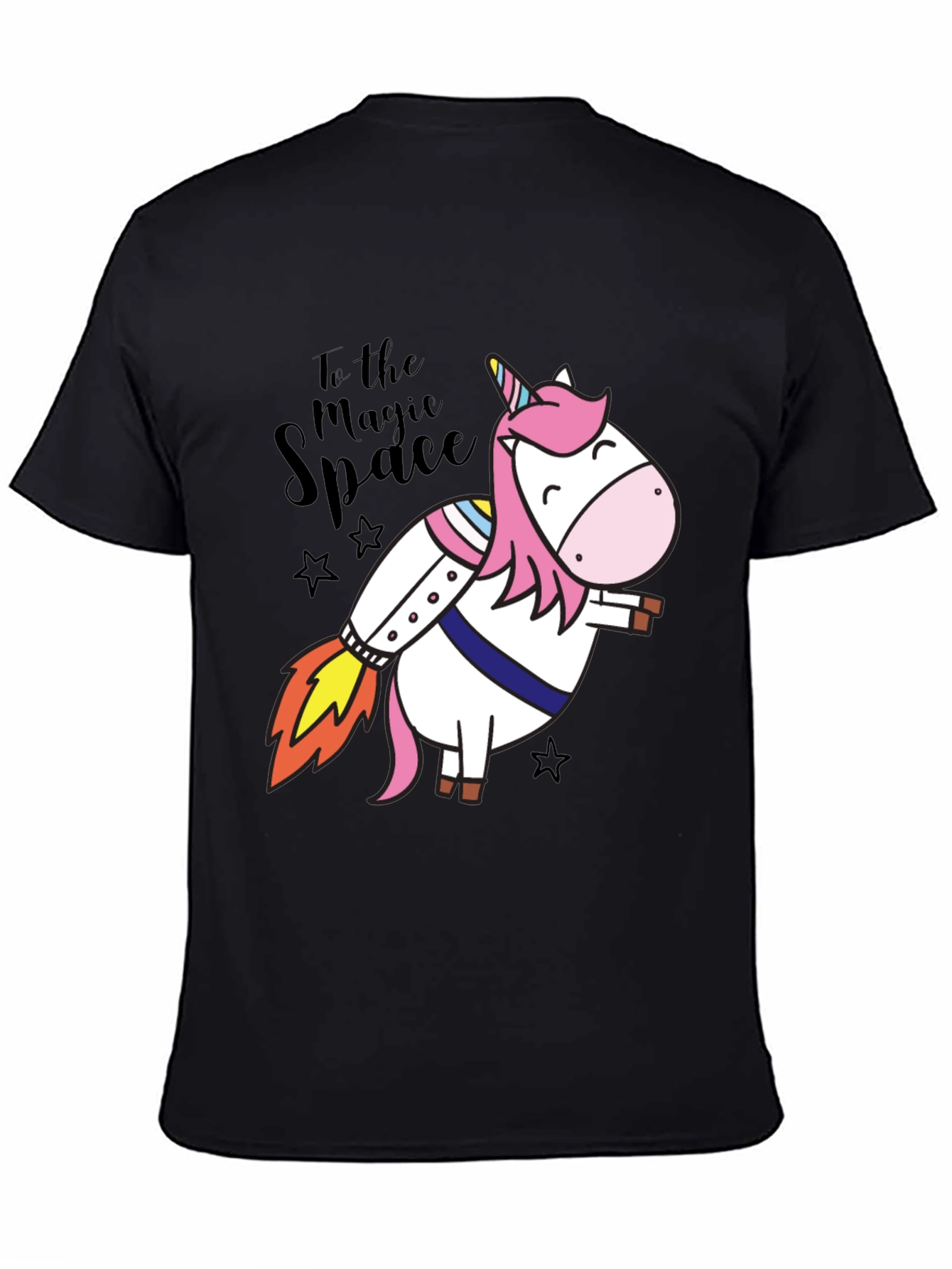 Magic Space Unicorn Rocket T-Shirt