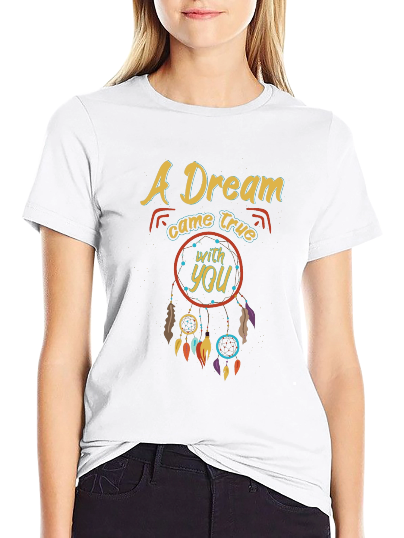 Dream Come True Graphic Tee - Black