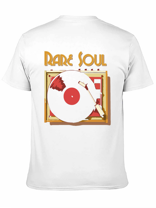 Rare Soul Vinyl Record Graphic Tee - Retro Music Lover T-Shirt