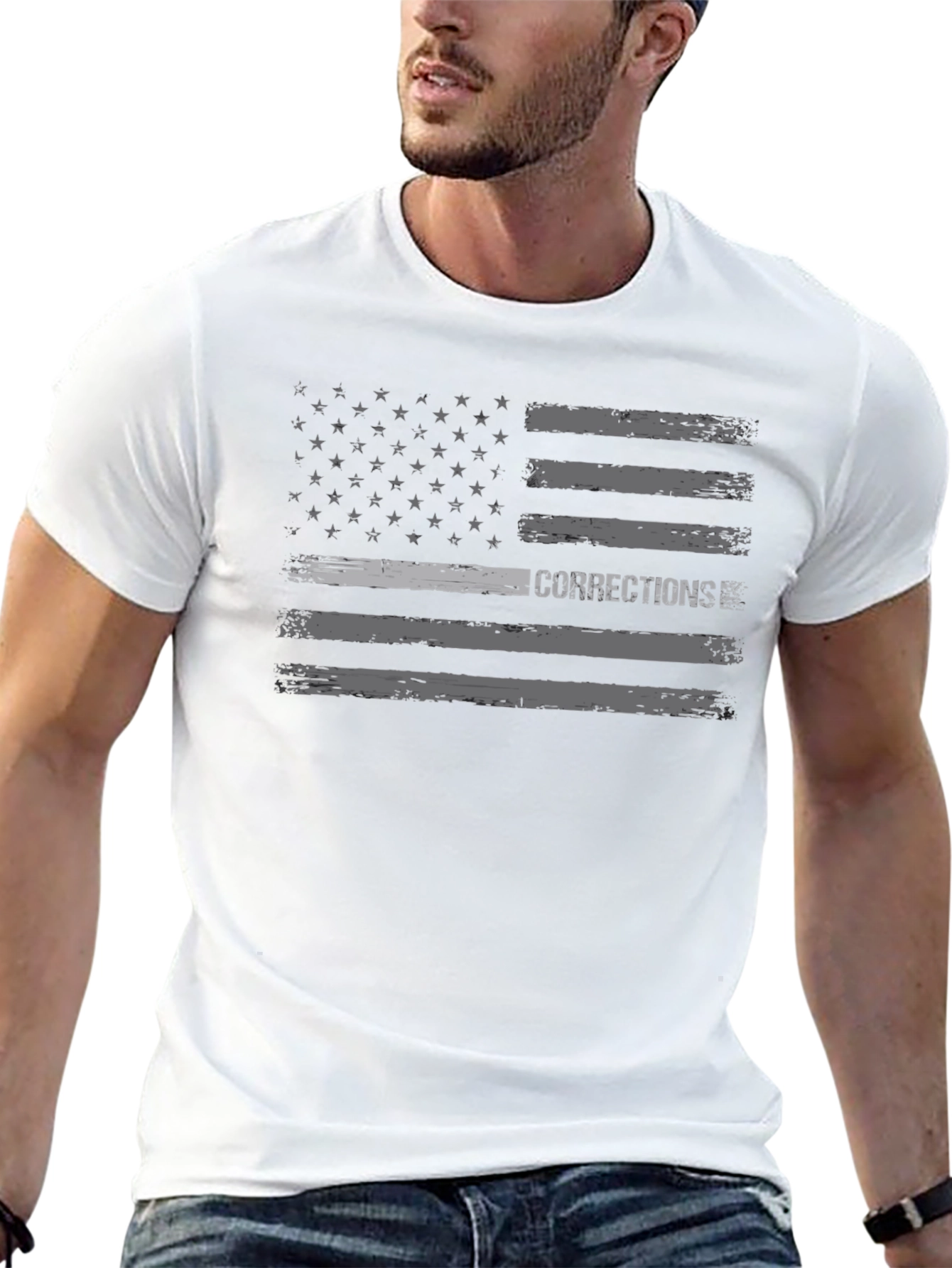Corrections American Flag T-Shirt