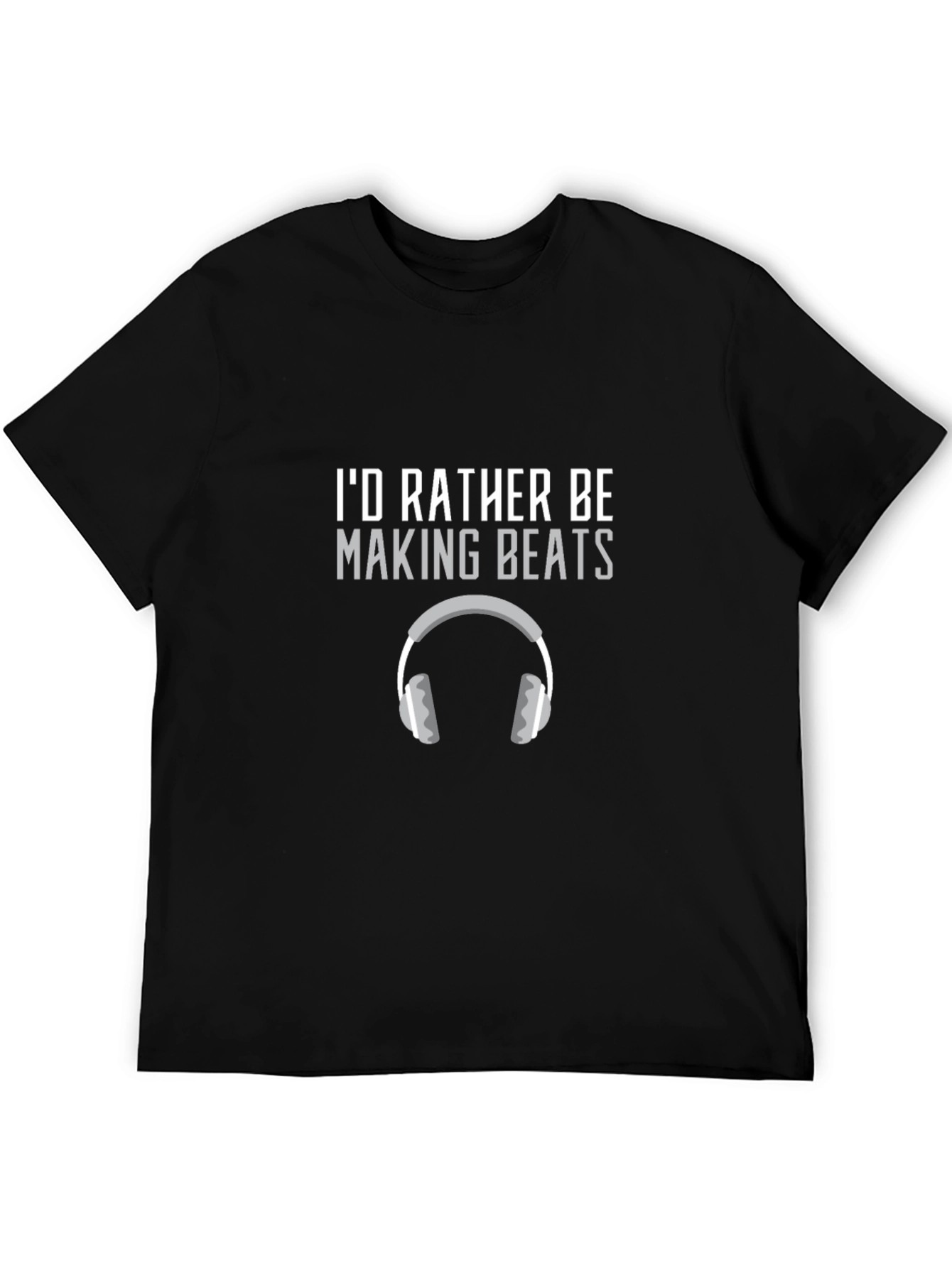 Id Rather Be Making Beats Graphic T-Shirt