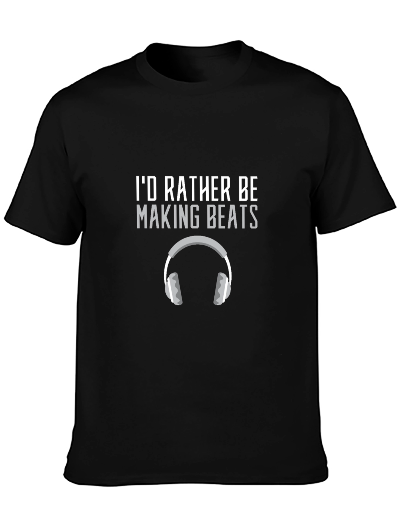 Id Rather Be Making Beats Graphic T-Shirt