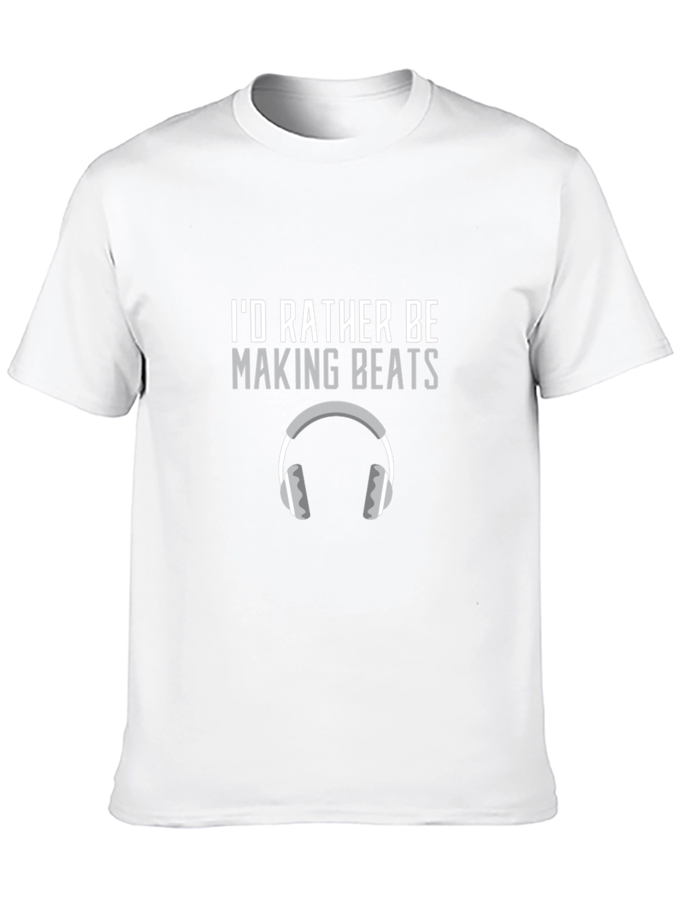 Id Rather Be Making Beats Graphic T-Shirt
