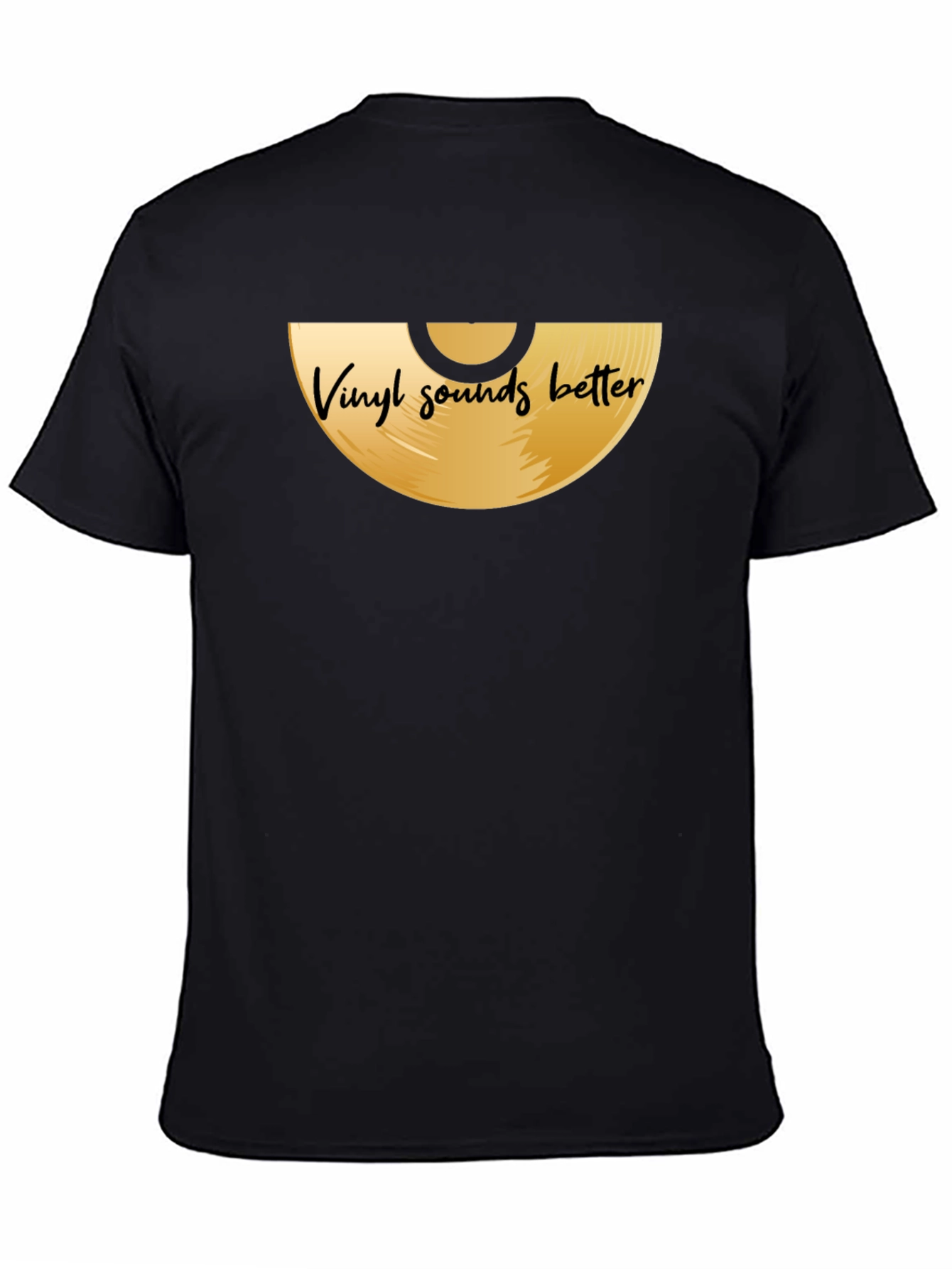 Vinyl Sounds Better Graphic Tee - Music Lover Shirt