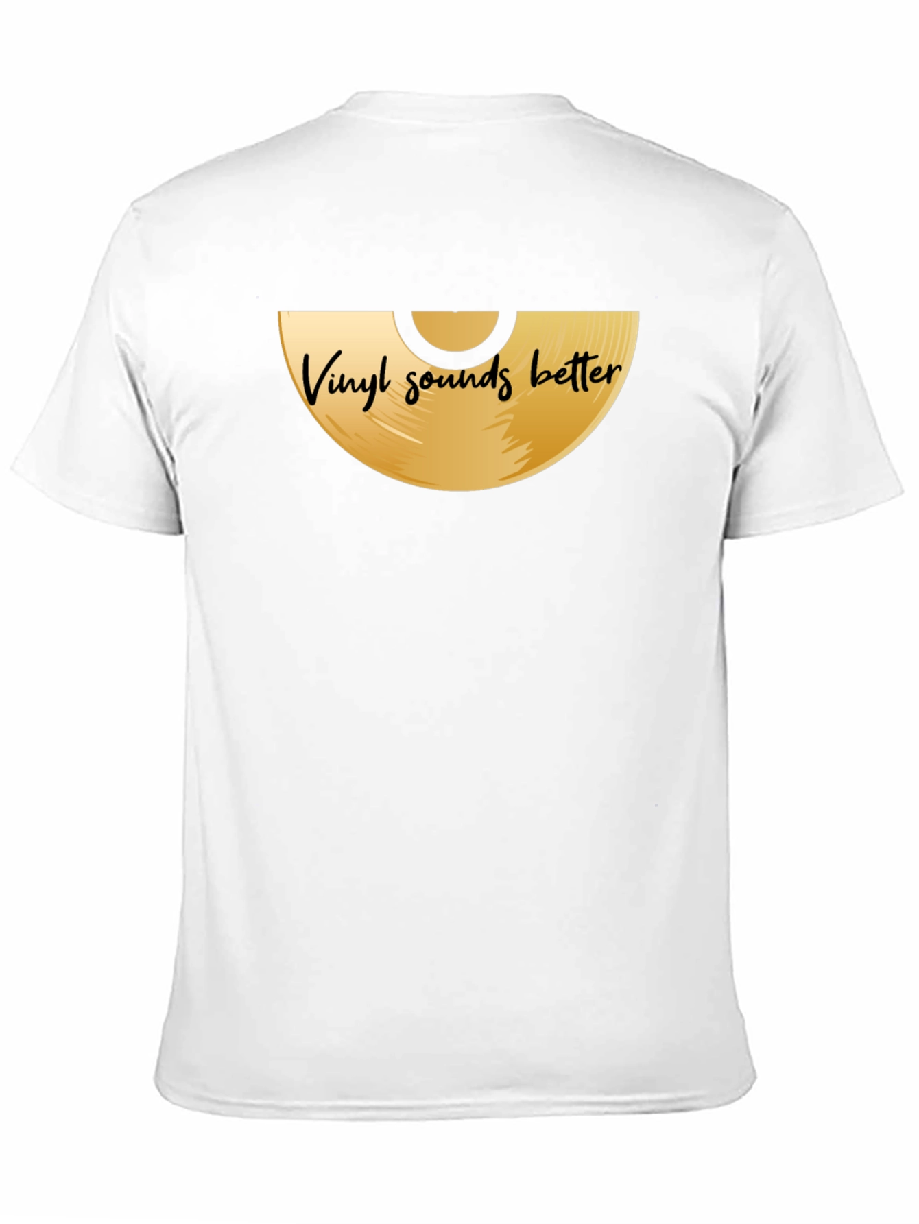Vinyl Sounds Better Graphic Tee - Music Lover Shirt