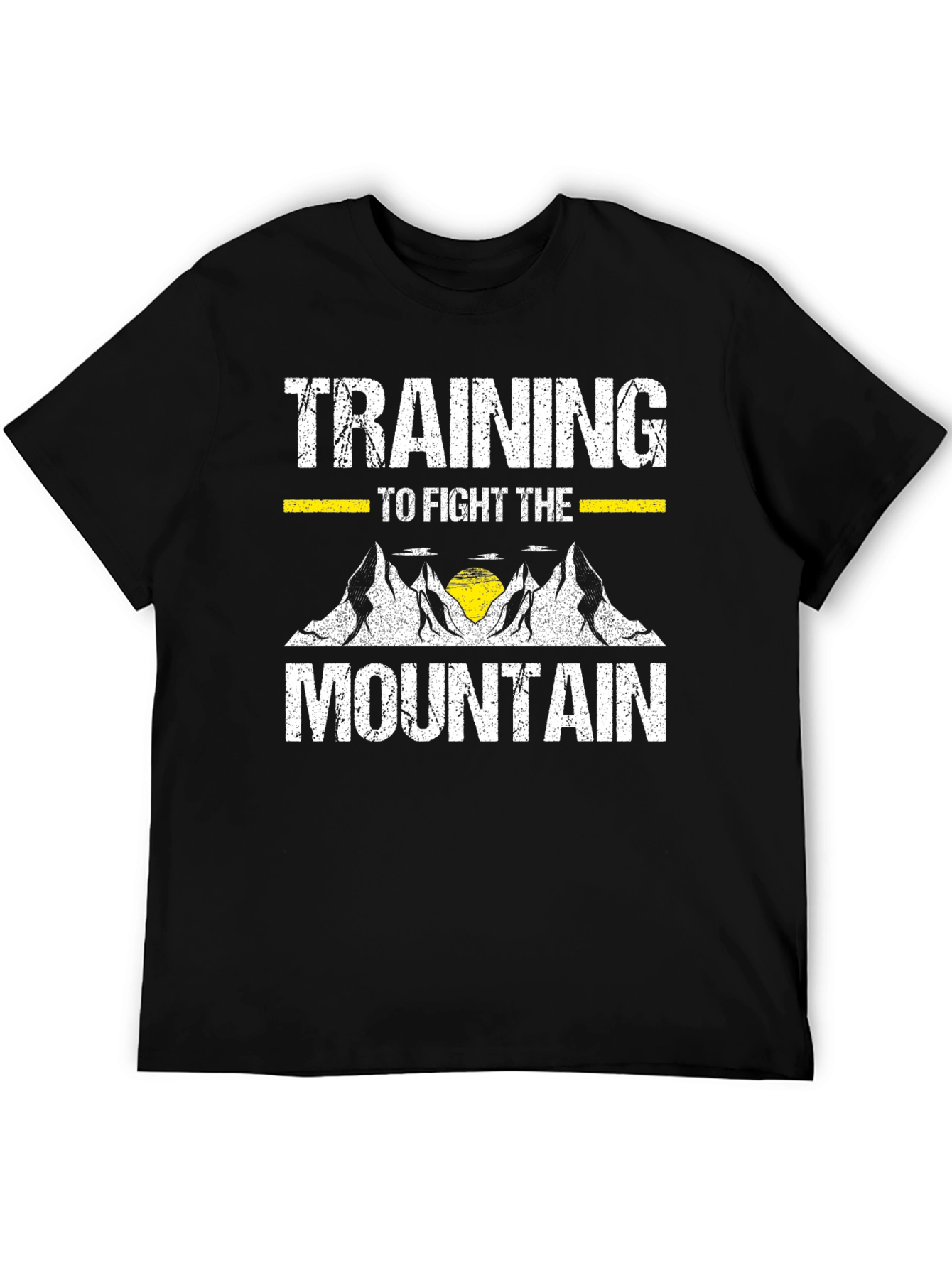 Training to Fight the Mountain Graphic Tee