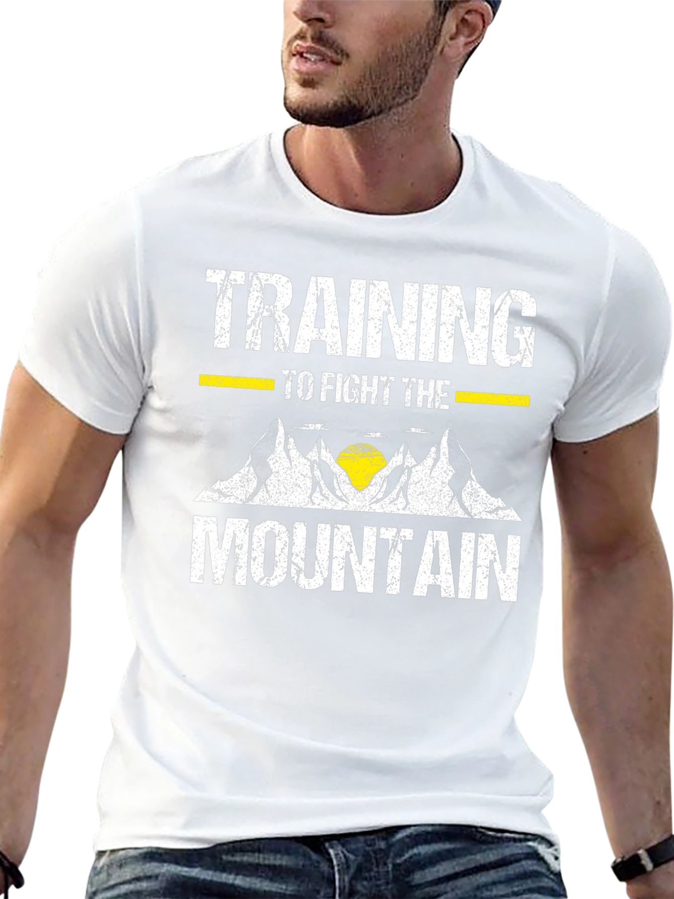 Training to Fight the Mountain Graphic Tee
