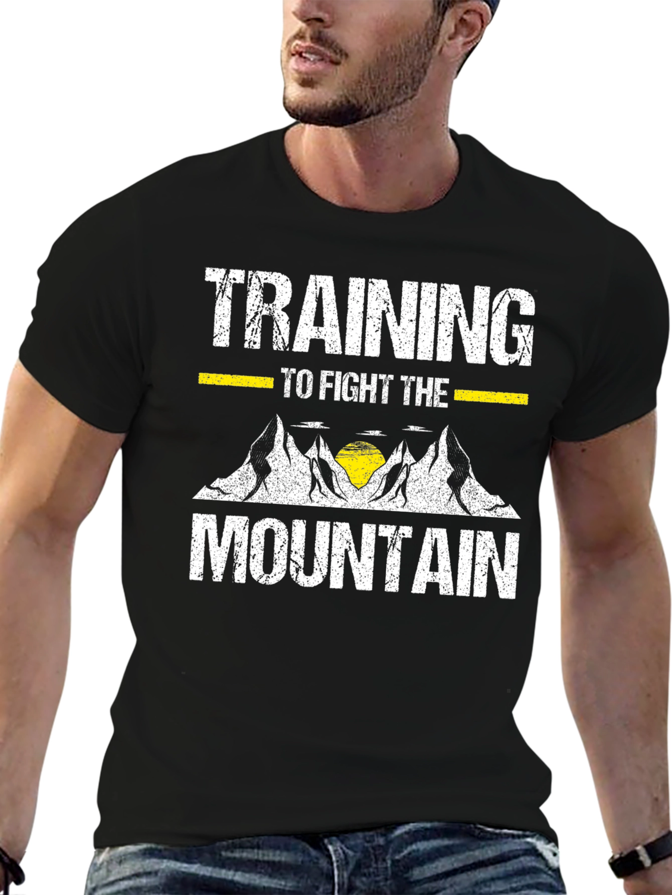 Training to Fight the Mountain Graphic Tee