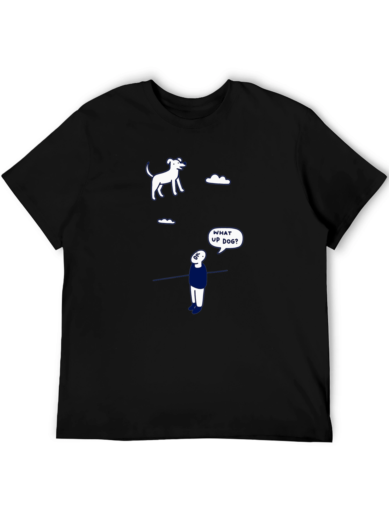 Funny What Up Dog? Graphic Tee