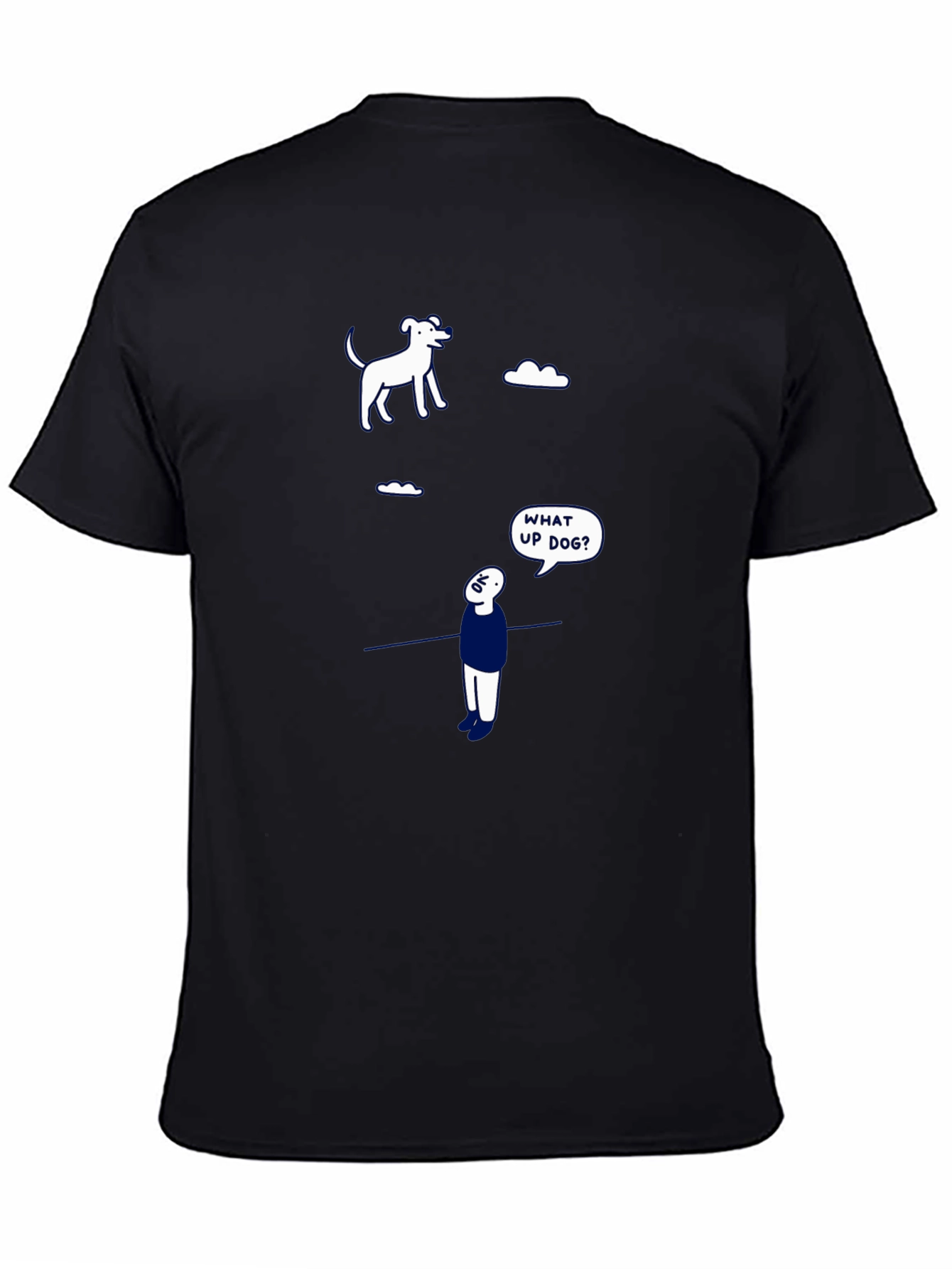 Funny What Up Dog? Graphic Tee