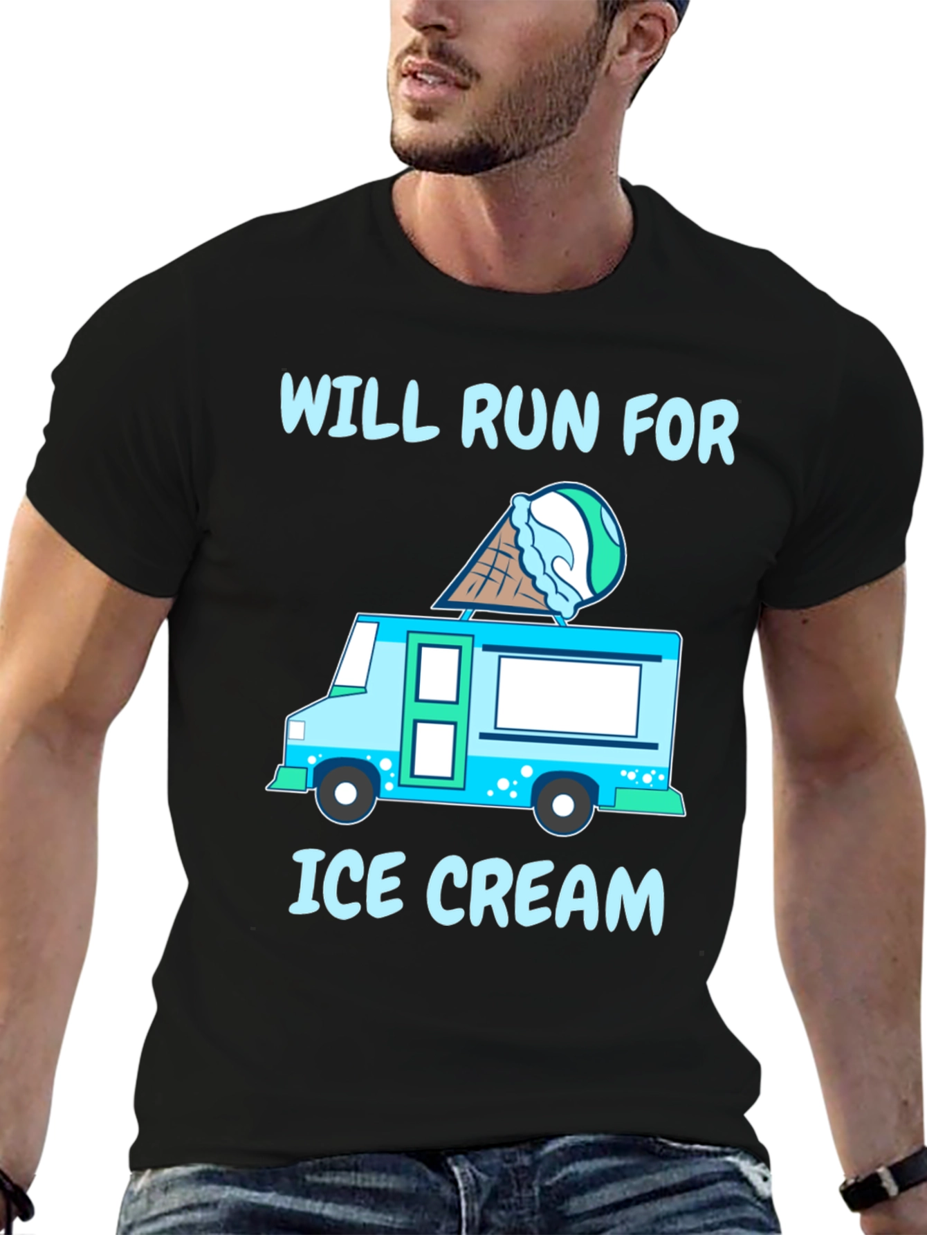 Will Run For Ice Cream T-Shirt