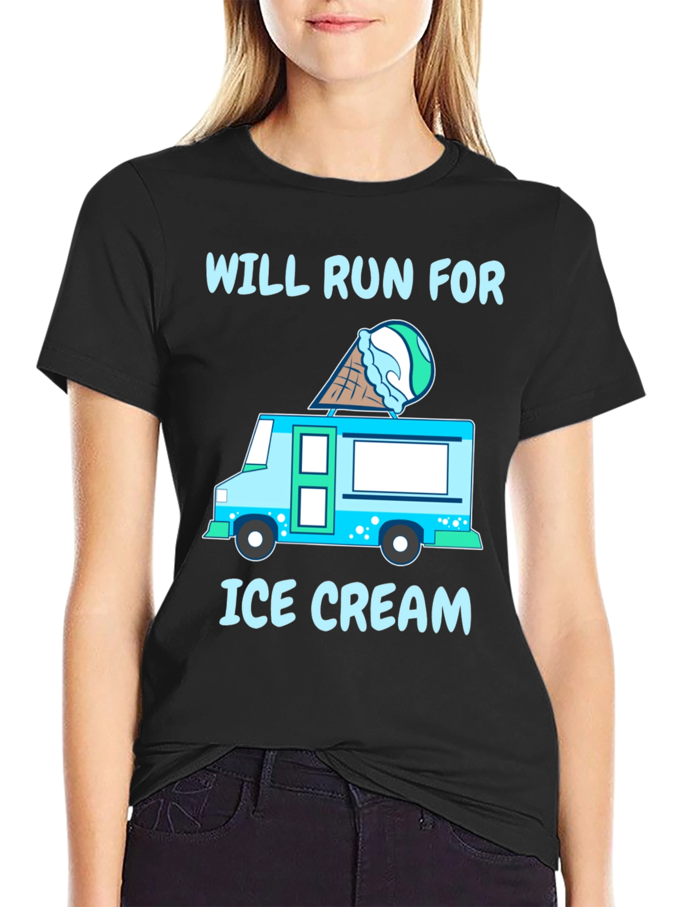 Will Run For Ice Cream T-Shirt