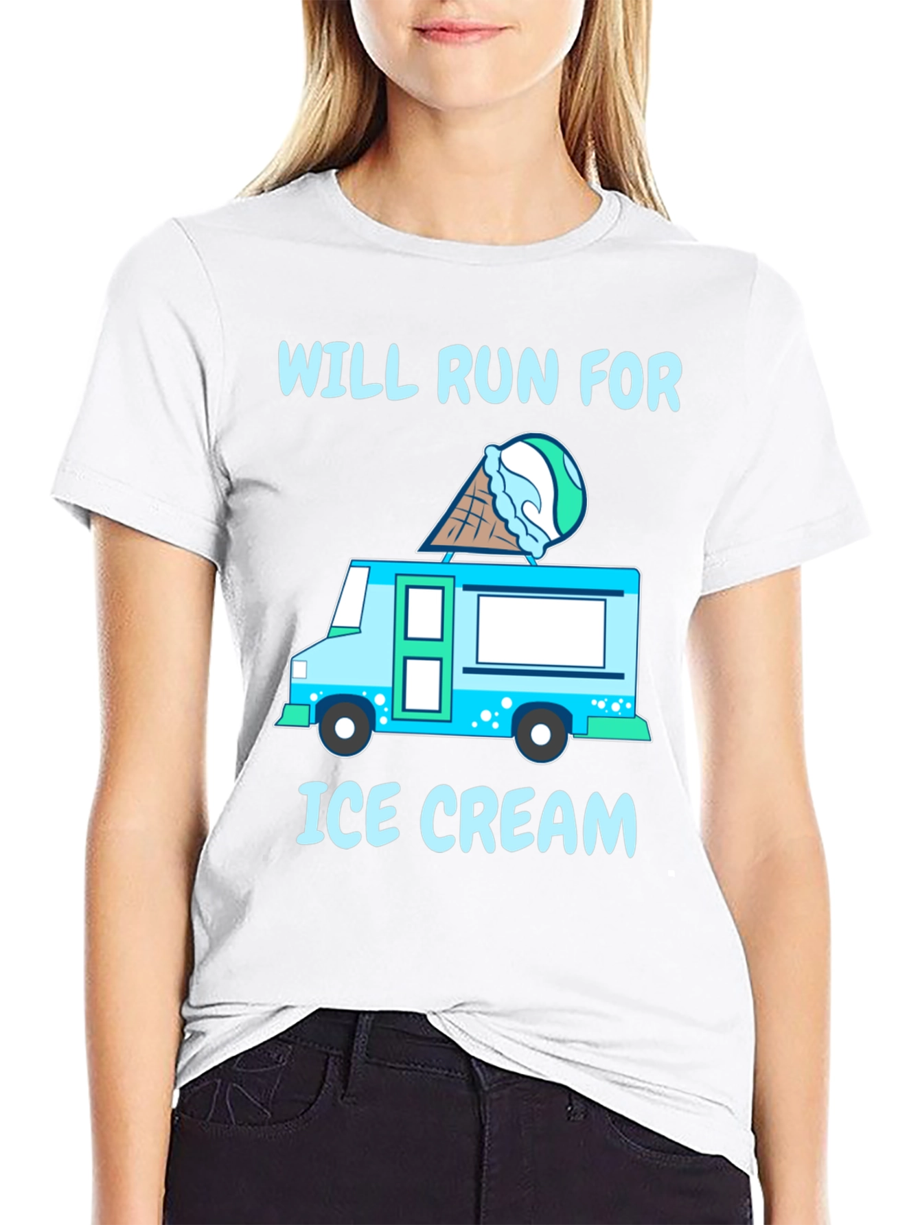 Will Run For Ice Cream T-Shirt