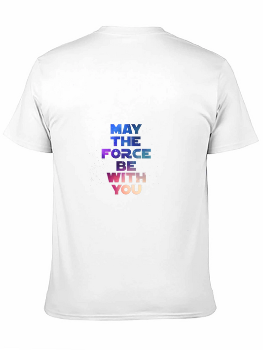 May The Force Be With You Black T-Shirt